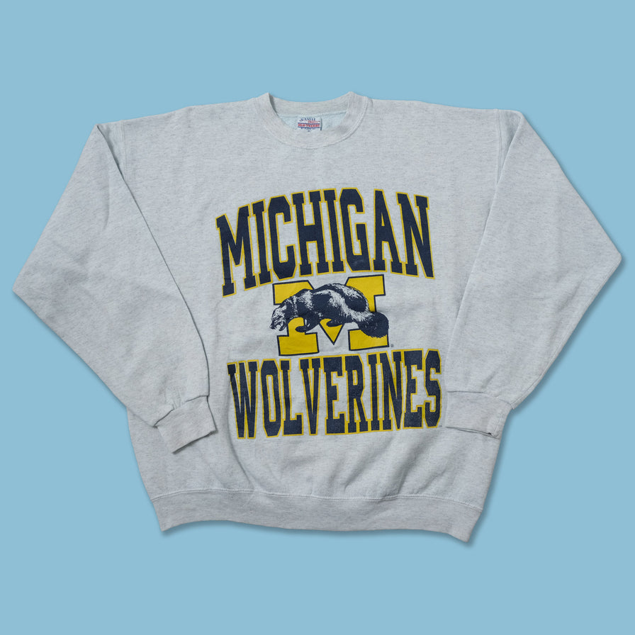 Vintage Michigan Wolverines Sweater XLarge - Double Double Vintage