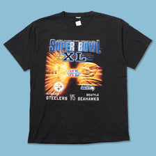 2006 Super Bowl T-Shirt Large - Double Double Vintage