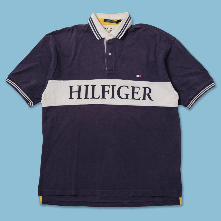 Vintage Tommy Hilfiger Polo Large - Double Double Vintage