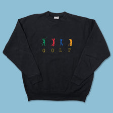 Vintage Golf Sweater XLarge - Double Double Vintage