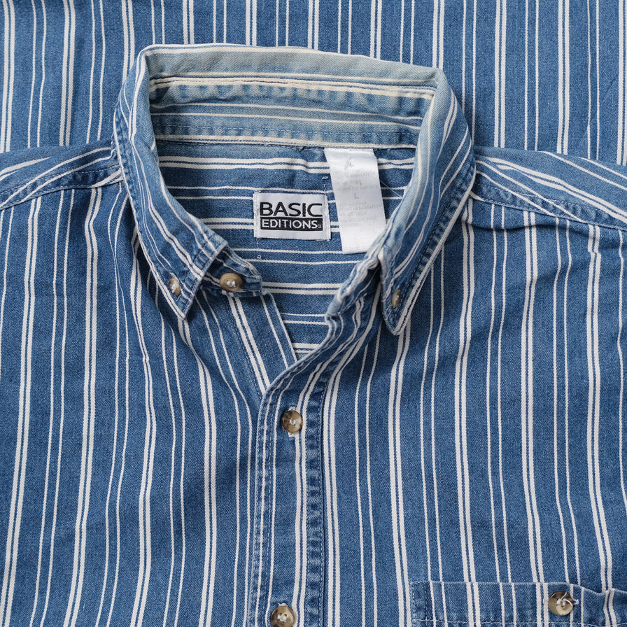 Vintage Cotton Shirt Large - Double Double Vintage