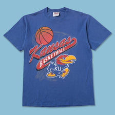 Vintage Kansas Basketball T-Shirt Medium / Large - Double Double Vintage