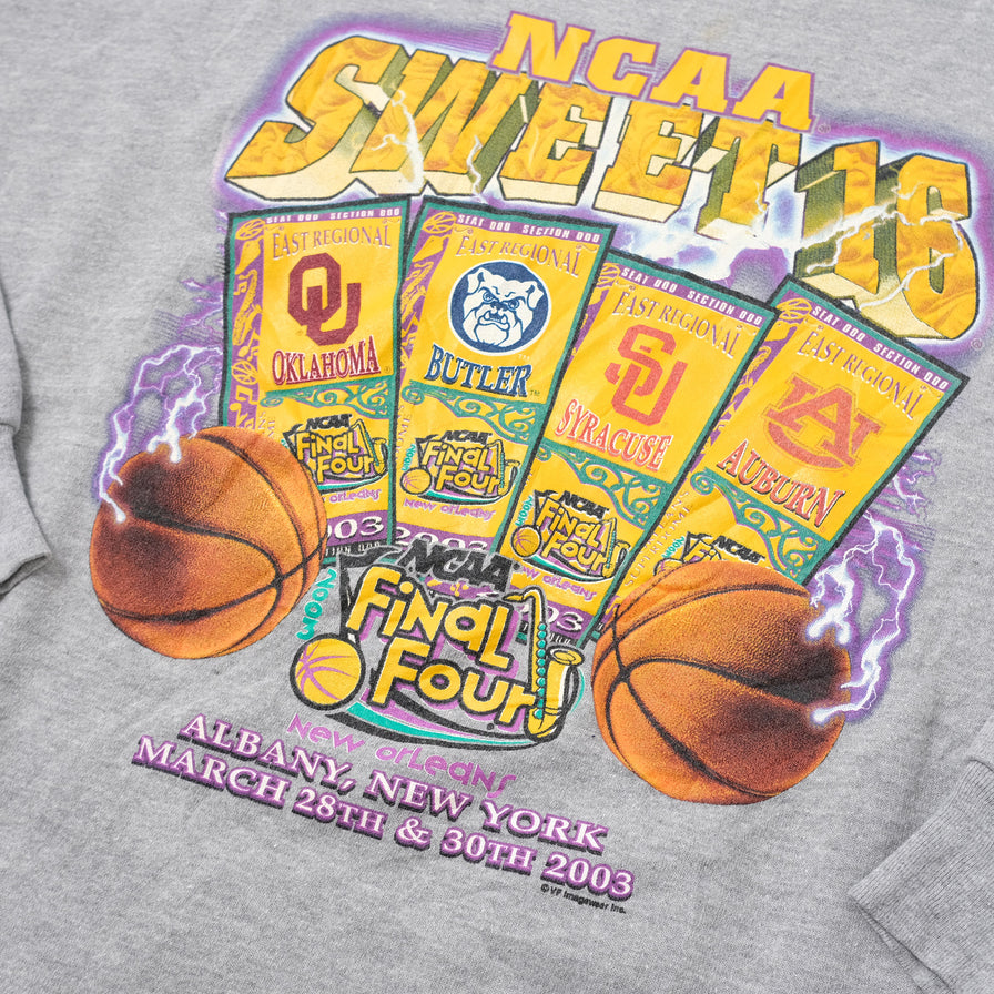 Vintage 2003 NCAA Sweet 16 Sweater 3XLarge - Double Double Vintage