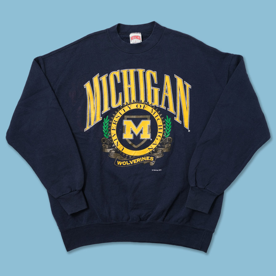 Vintage Wolverines Sweater XLarge - Double Double Vintage