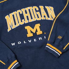 Vintage Michigan V-Neck Sweater Large - Double Double Vintage