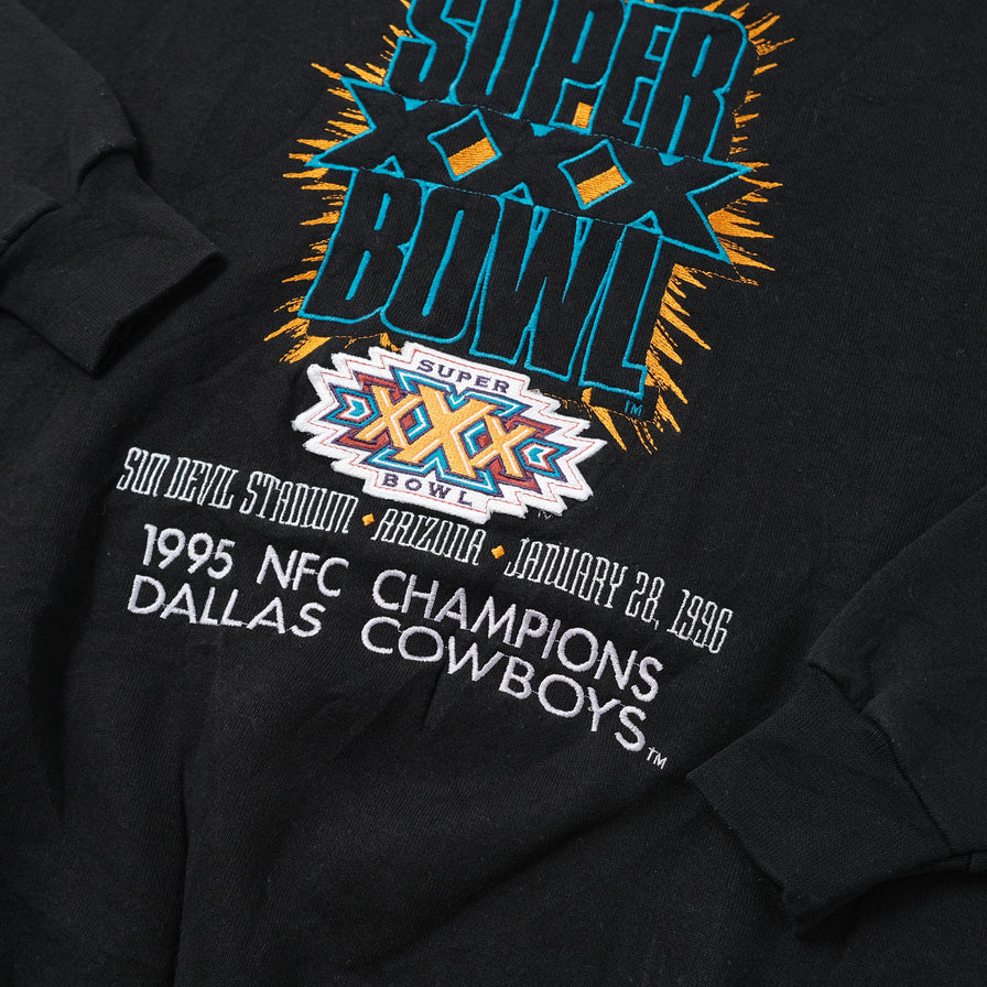 Vintage 1995 Super Bowl Sweater Medium - Double Double Vintage
