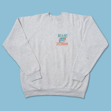 Vintage Miami Dolphins Sweater XLarge - Double Double Vintage