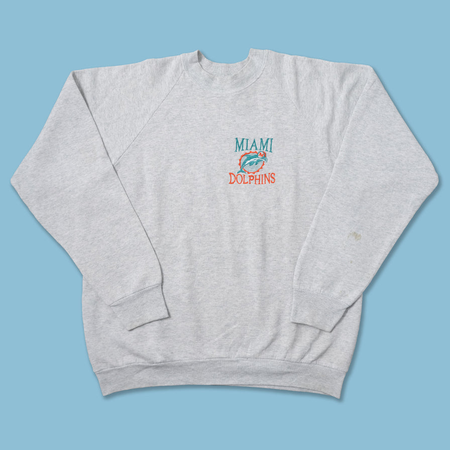 Vintage Miami Dolphins Sweater XLarge - Double Double Vintage