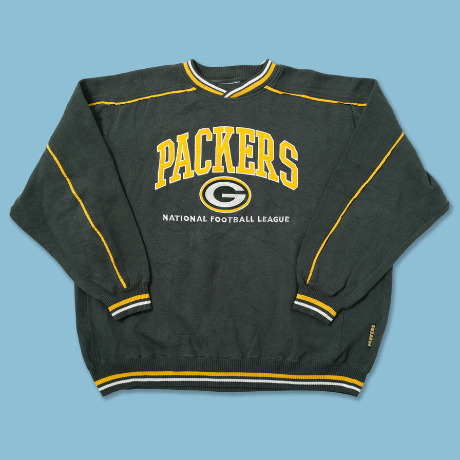 Vintage Green Bay Packers Sweater 3XLarge - Double Double Vintage