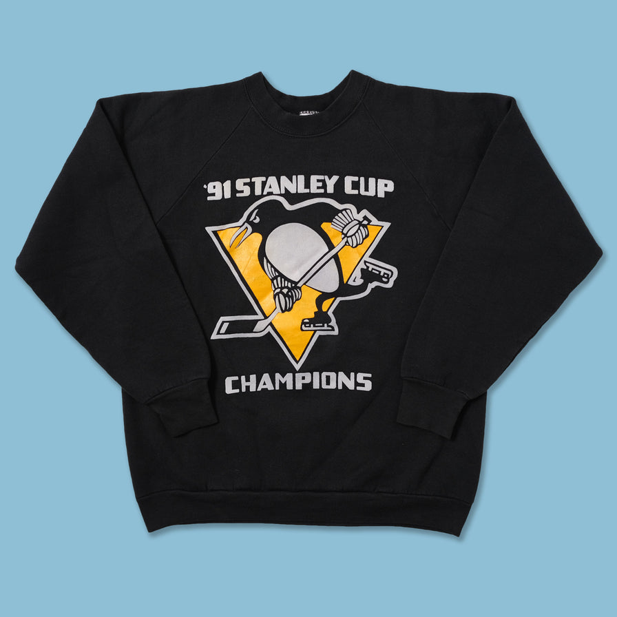 Vintage 1991 Penguins Sweater Medium - Double Double Vintage