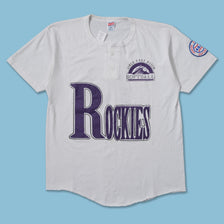 Vintage Rockies Softball T-Shirt Medium / Large - Double Double Vintage