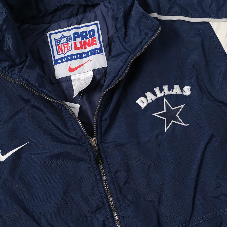 Vintage Nike Cowboys Padded Jacket XLarge - Double Double Vintage