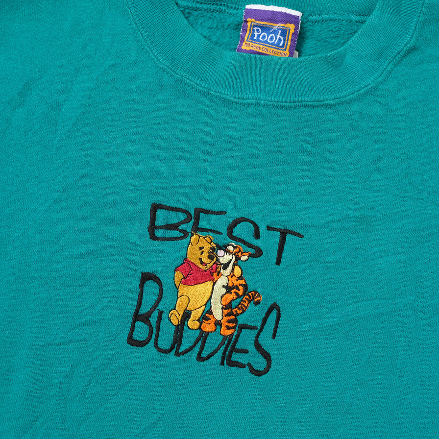 Vintage Pooh & Tigger Sweater Medium - Double Double Vintage