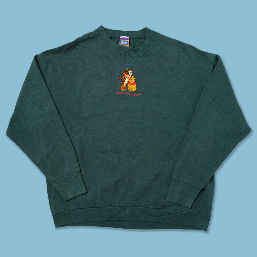 Vintage Pooh & Tigger Sweater XLarge - Double Double Vintage