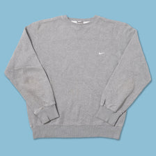 Vintage Nike Mini Swoosh Sweater Large - Double Double Vintage