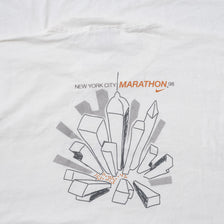 Vintage 1998 Nike Run NYC T-Shirt XLarge - Double Double Vintage