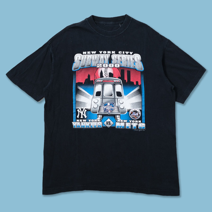 Vintage 2000 Subway Series T-Shirt Large - Double Double Vintage