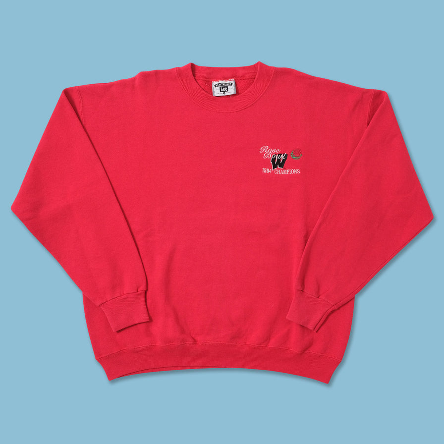 1994 Wisconsin Badgers Rose Bowl Sweater Large 