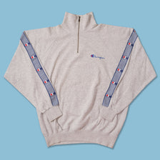 Vintage Champion Q-Zip Sweater XLarge 