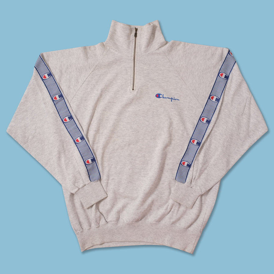 Vintage Champion Q-Zip Sweater XLarge 