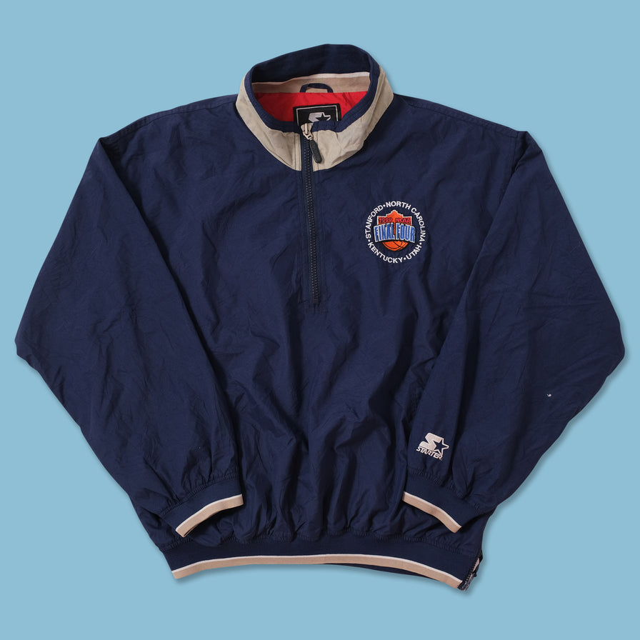 1998 Starter NCAA Final Four Half Zip Windbreaker XLarge 