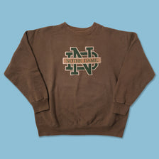 Vintage Notre Dame Sweater XLarge 