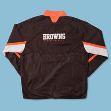 Vintage Cleveland Browns Q-Zip Windbreaker XXLarge 