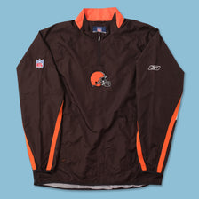 Vintage Cleveland Browns Q-Zip Windbreaker XXLarge 