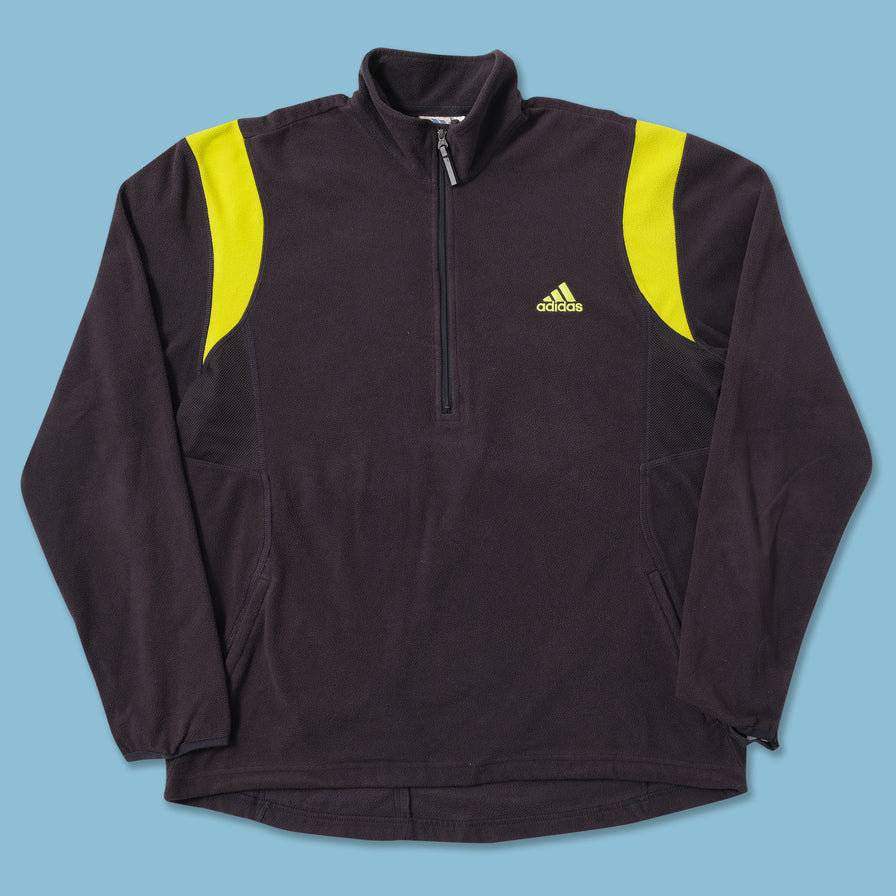 Vintage adidas Halfzip Fleece Large 