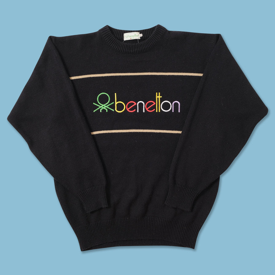 Vintage Benetton Knit Sweater XLarge 