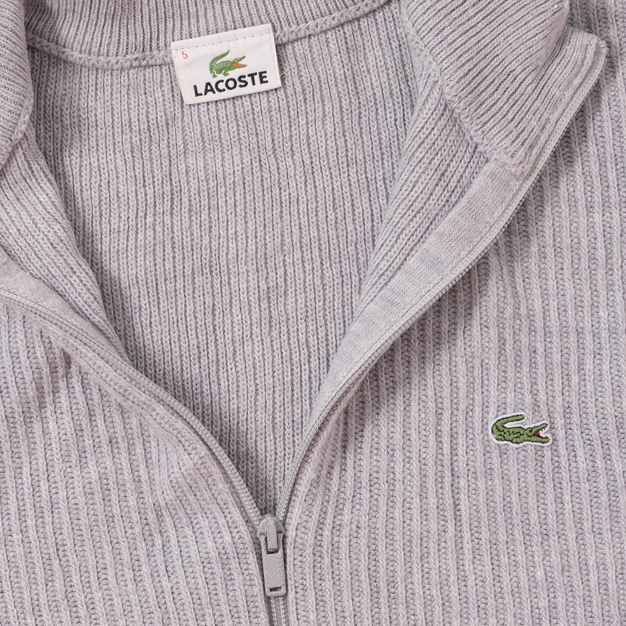 Vintage Lacoste Knit Jacket Medium 