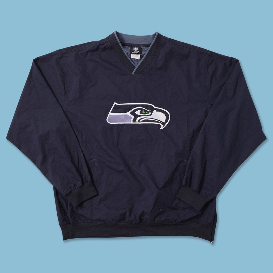 Vintage Seattle Seahawks Windbreaker Large 