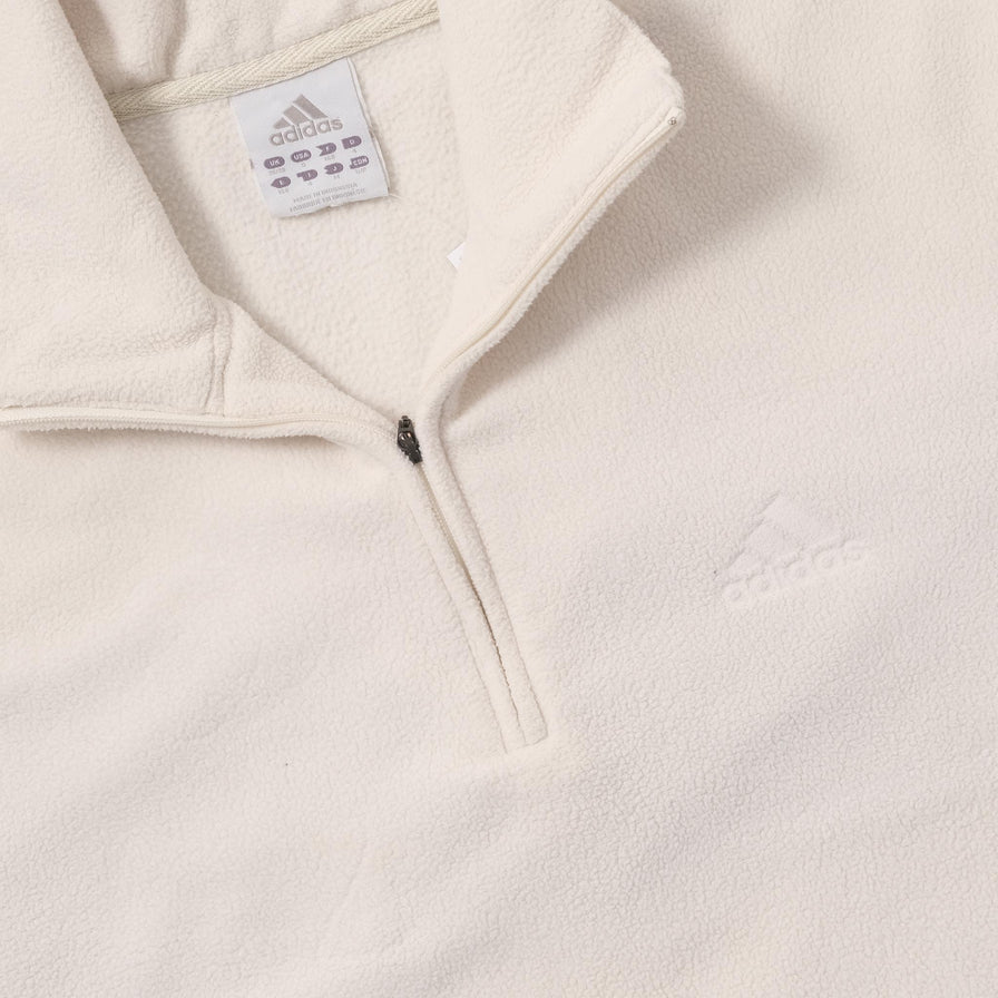 Vintage adidas Q-Zip Fleece Medium 