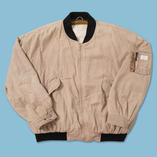 Vintage Padded Bomber Jacket XLarge 