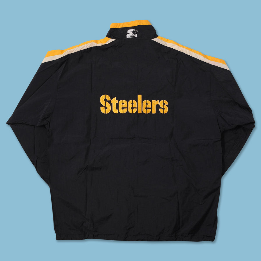Vintage Starter Pittsburgh Steeler Track Jacket XXLarge 
