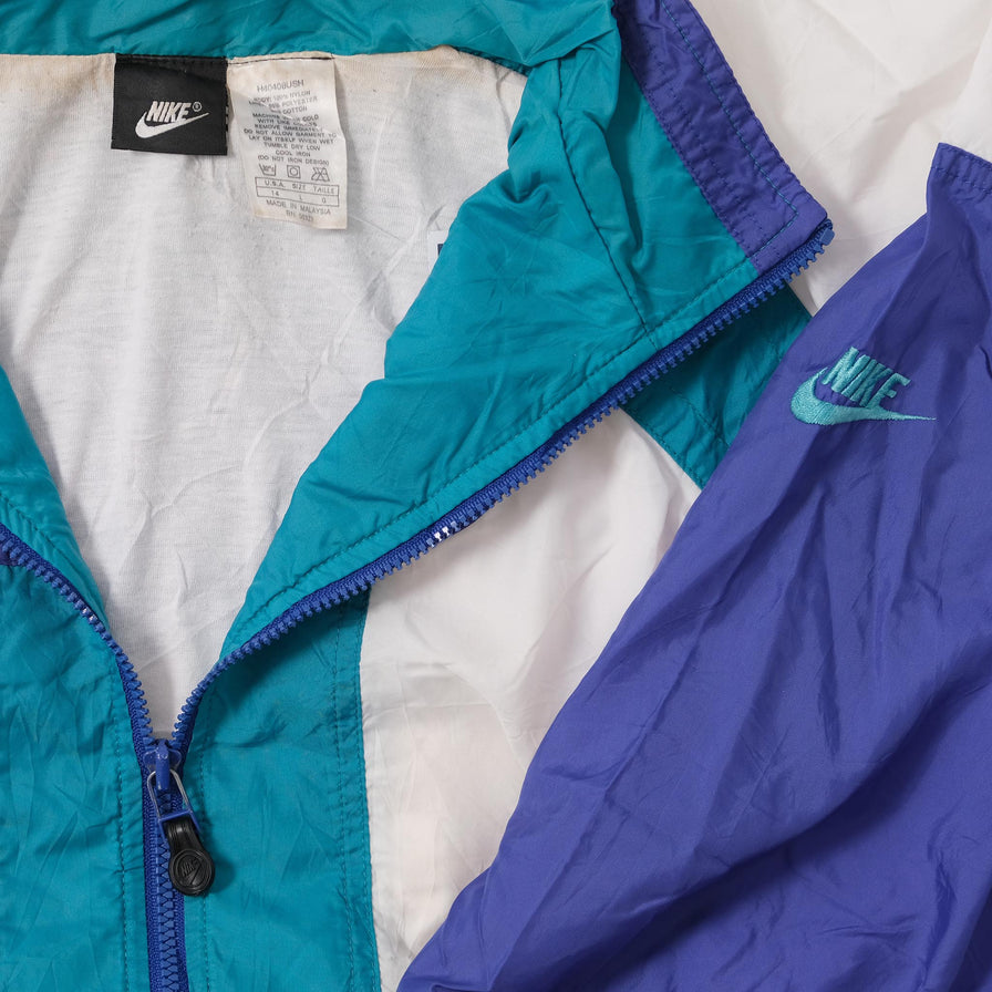 Vintage Women's Nike Track Jacket Large 