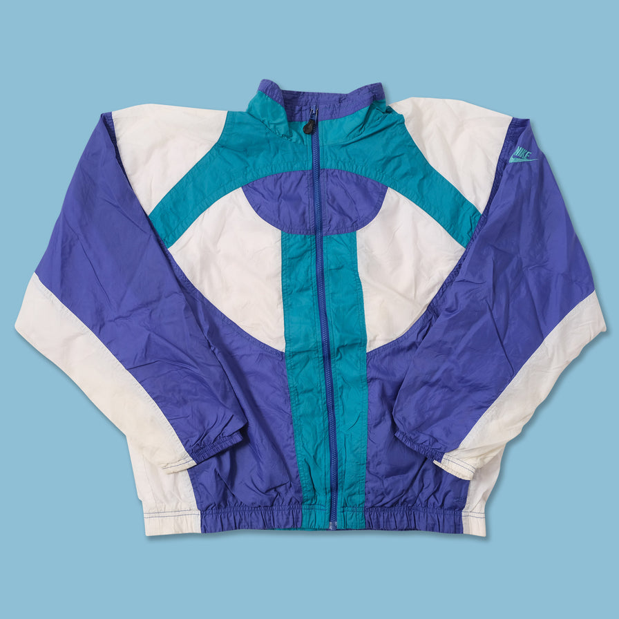 Vintage Women's Nike Track Jacket Large 