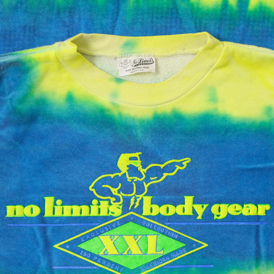 Vintage No Limits Tie Dye Sweater Large 