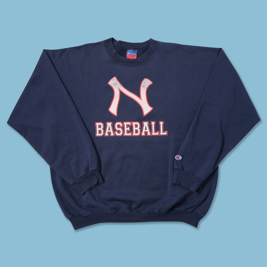Vintage Champion Baseball Sweater XLarge 