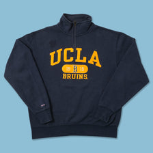 Vintage UCLA Bruins Q-Zip Sweater Medium 