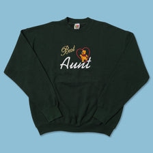 Vintage Pooh Best Aunt Sweater XLarge 