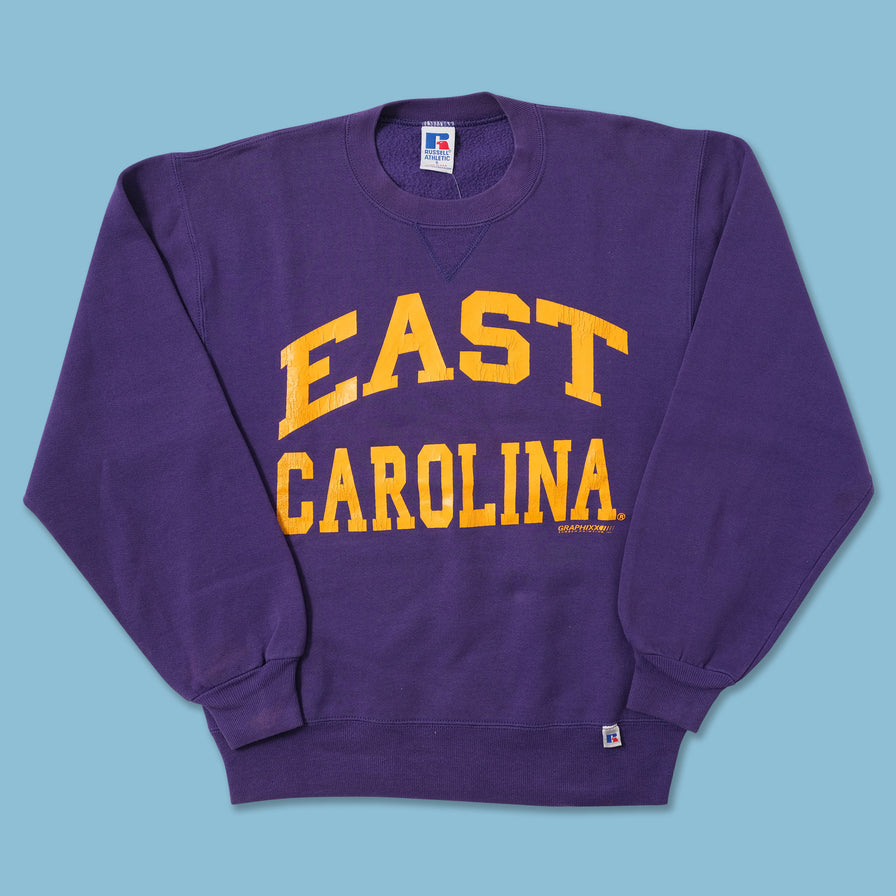 Vintage Women's Russell Athletic East Carolina Sweater Medium 