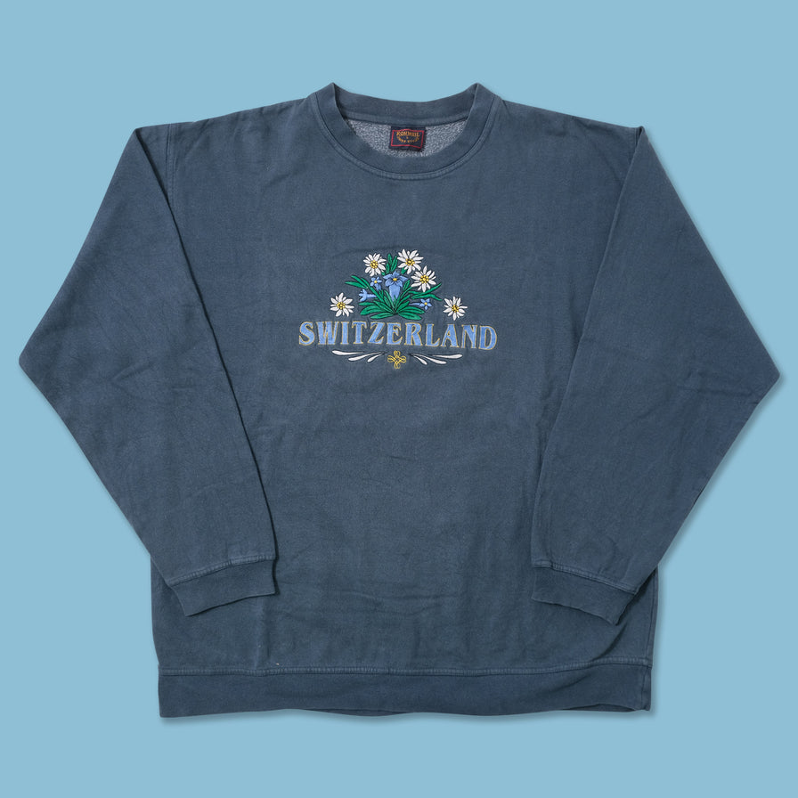 Vintage Switzerland Sweater Large 