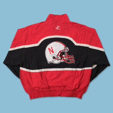Vintage Nebraska Huskers Track Jacket XLarge