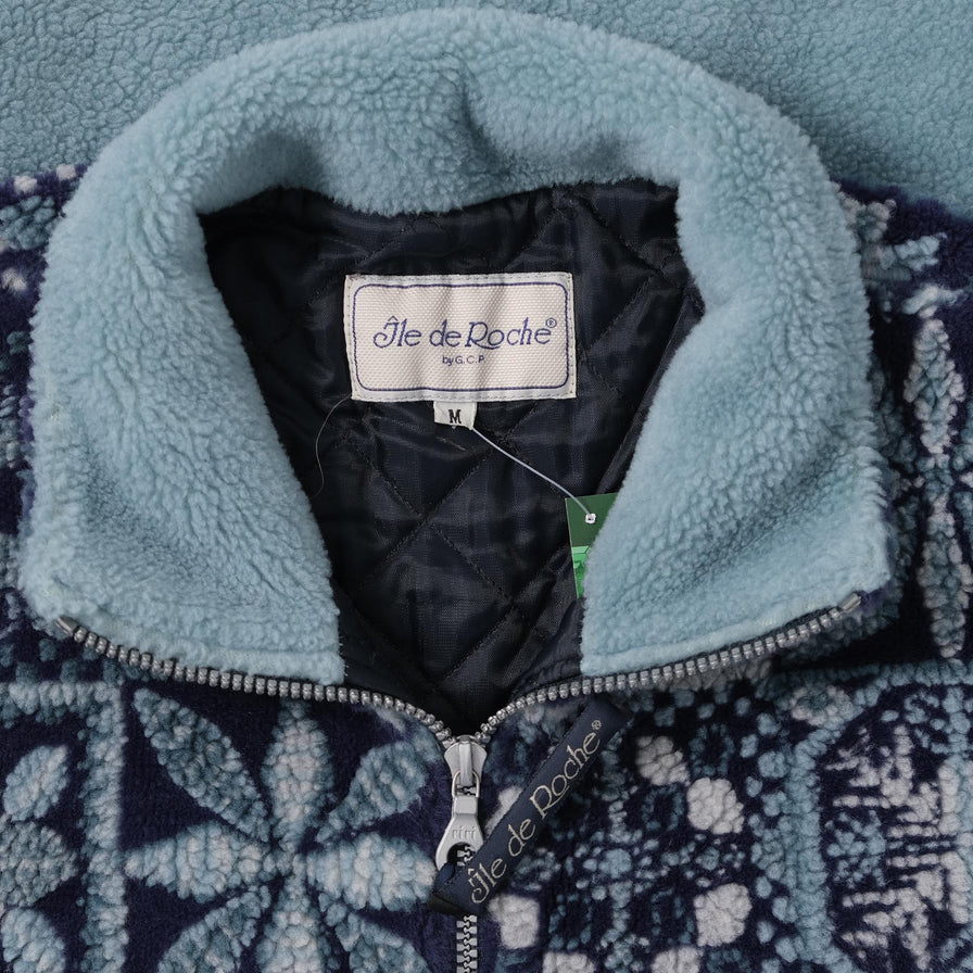 Vintage Deep Pile Fleece Vest Large 