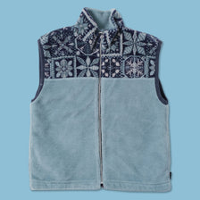 Vintage Deep Pile Fleece Vest Large 