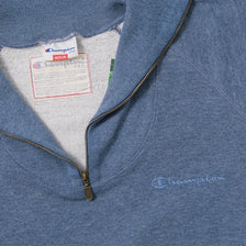 Vintage Champion Sweater Q-Zip Sweater Large