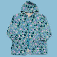 Women's Flower Fleece Jacket XLarge 