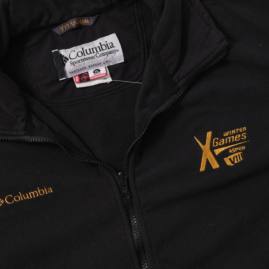 Vintage Columbia Winter X Games Fleece Jacket XLarge 