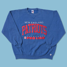 Vintage Russel Athletic New England Patriots Sweater XLarge 